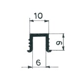 Binario inferiore scorrisospensione 60Kg e superiore scorribase 40Kg